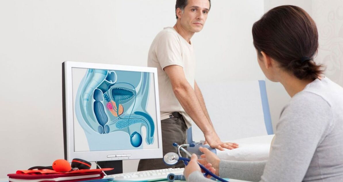 konsultācija ar ārstu par prostatītu
