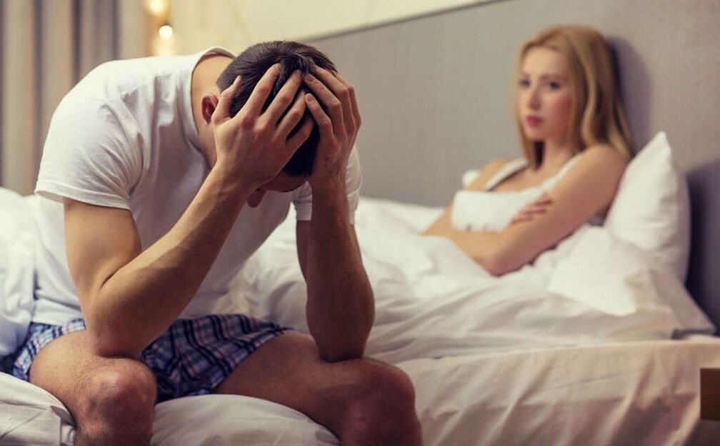 vīrietis ar vāju potenci prostatīta dēļ